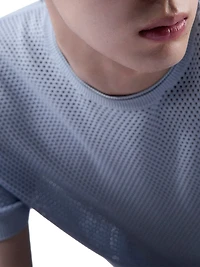 Silk and Cotton Crewneck Sweater