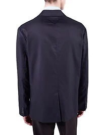 Double Breasted Cotton Blazer