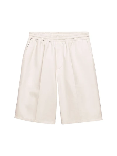 Nappa Leather Bermudas