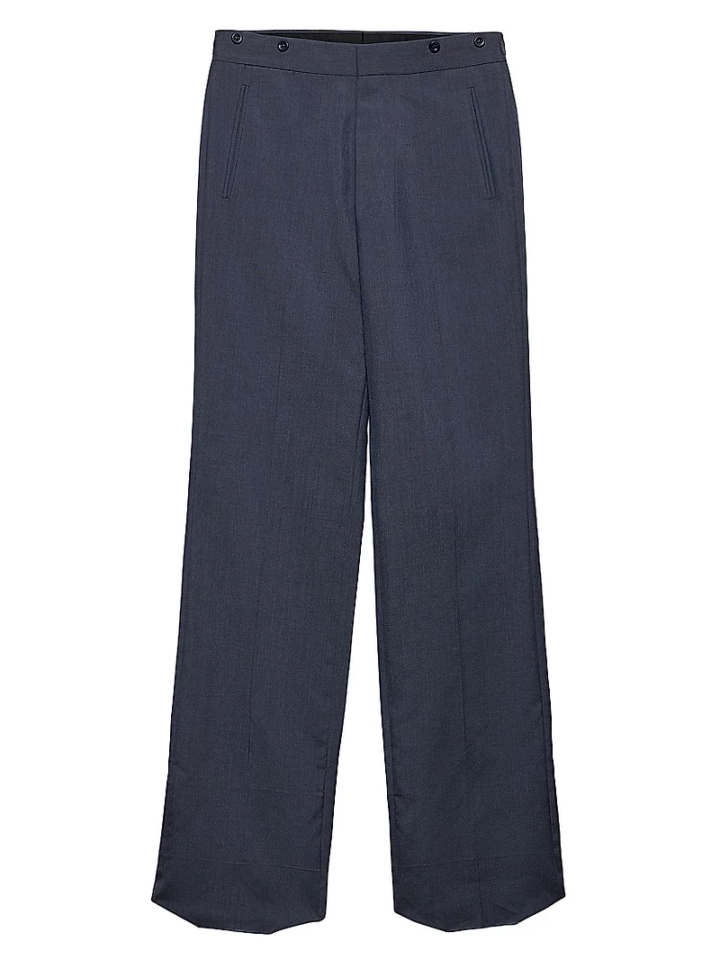 Mohair and Silk Pants