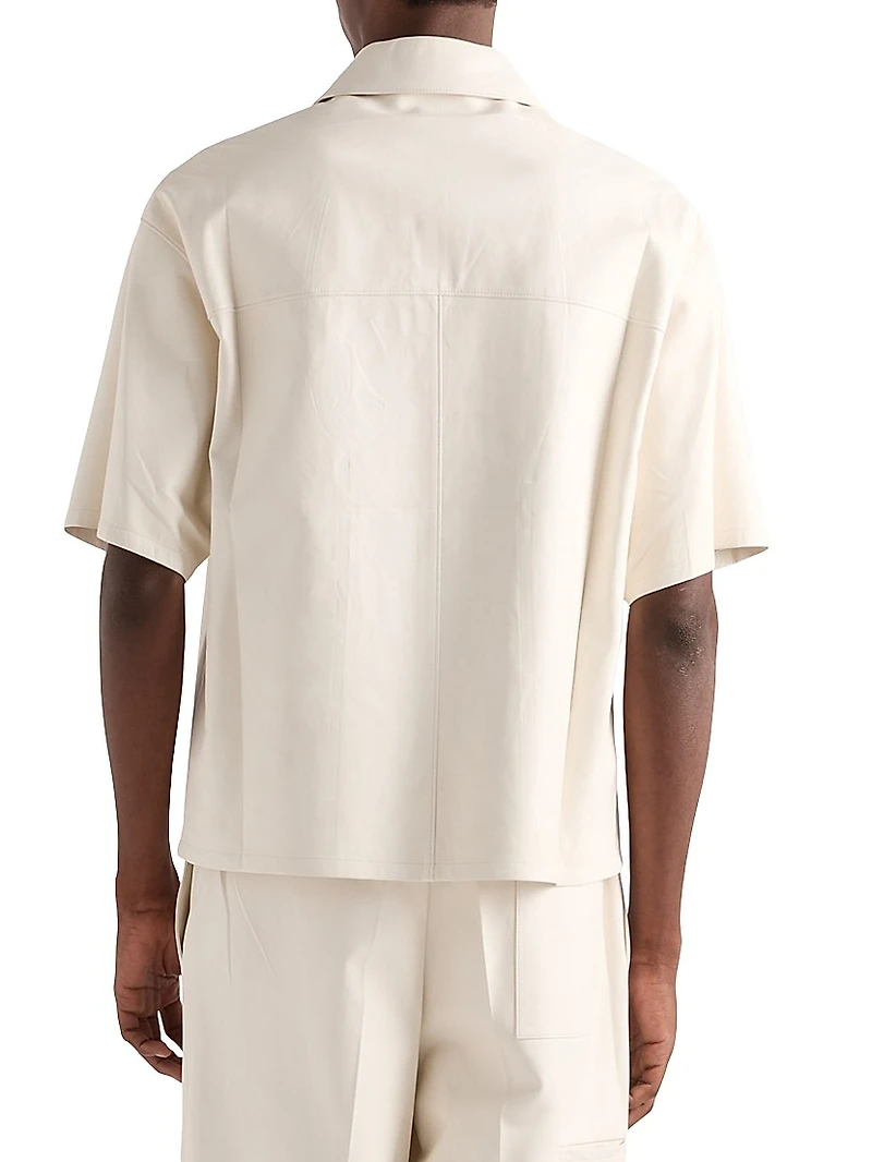 Nappa Leather Shirt