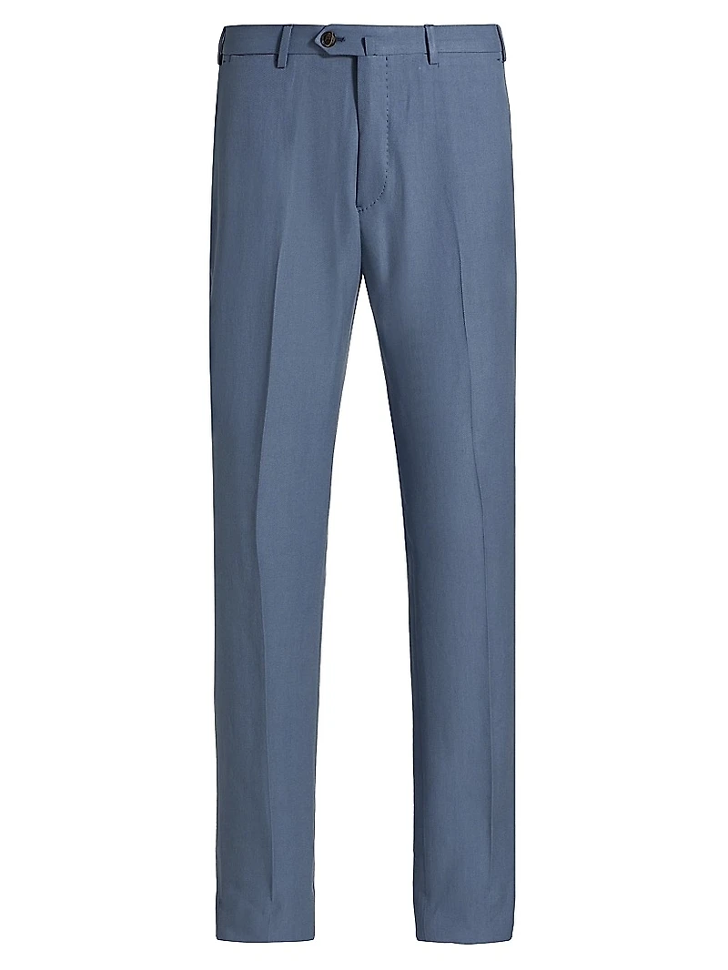 Crease-Front Trousers