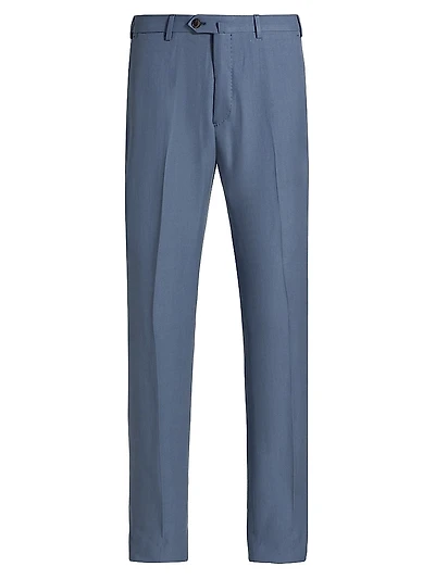 Crease-Front Trousers