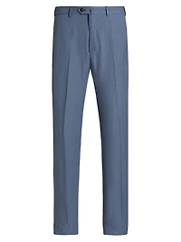 Crease-Front Trousers