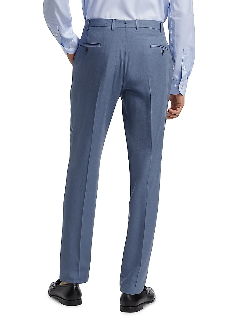 Crease-Front Trousers