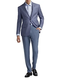 Crease-Front Trousers