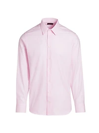 Birdseye Cotton Dress Shirt