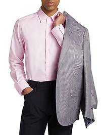 Birdseye Cotton Dress Shirt