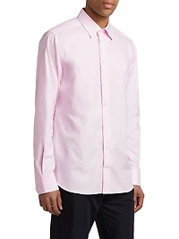 Birdseye Cotton Dress Shirt