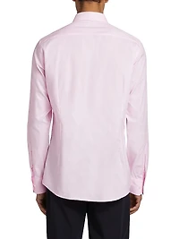 Birdseye Cotton Dress Shirt