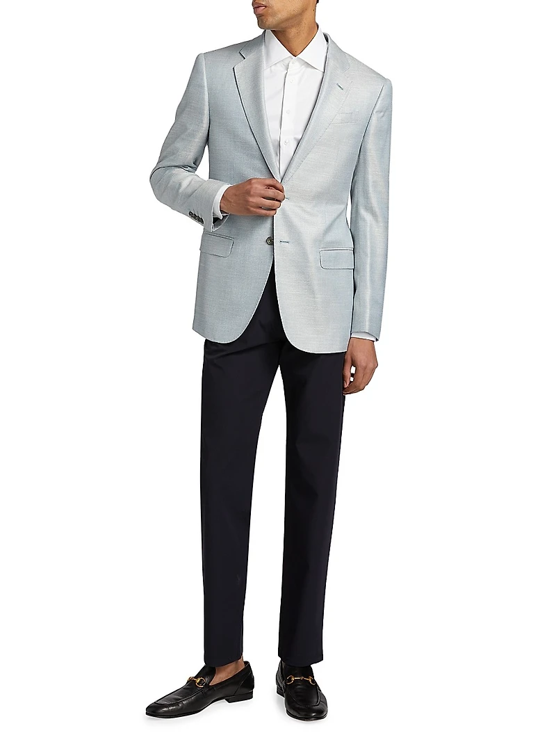 Bamboo Notch Lapel Jacket