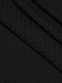 Basket-Weave Cotton T-Shirt