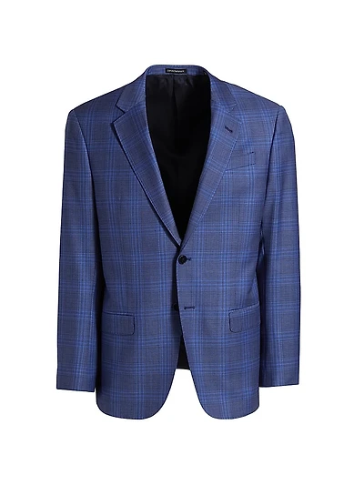 Plaid Wool Sportcoat