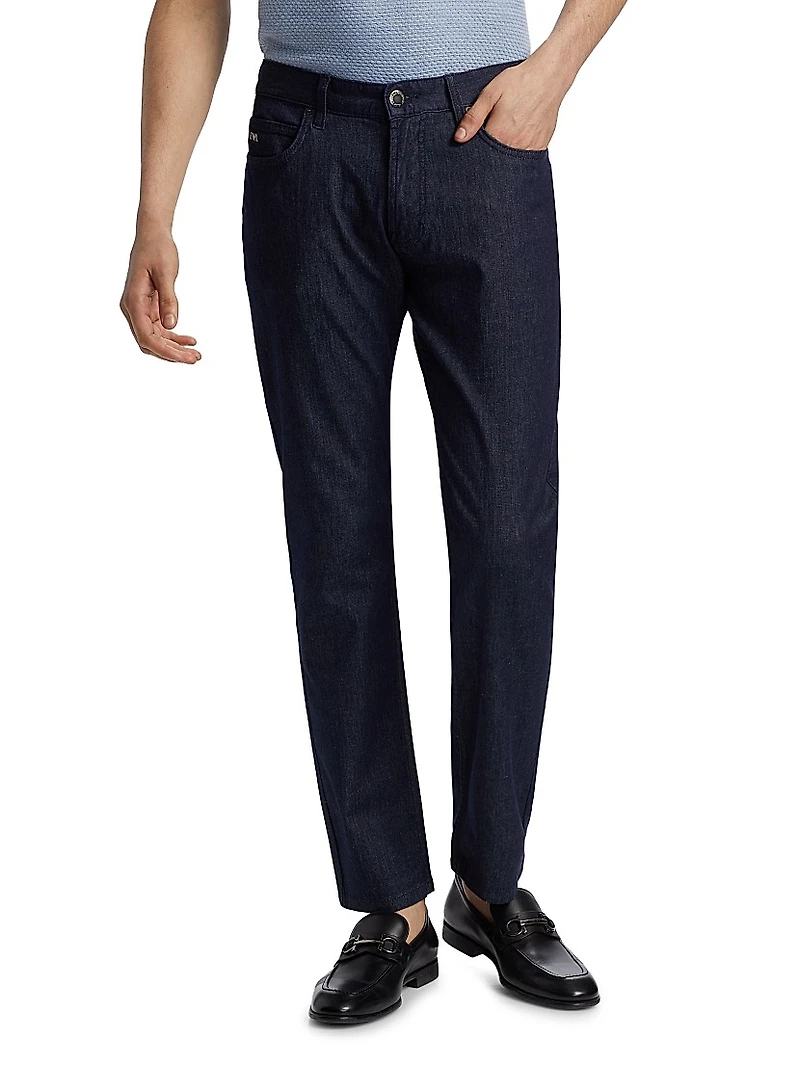 Stretch Cotton Jeans