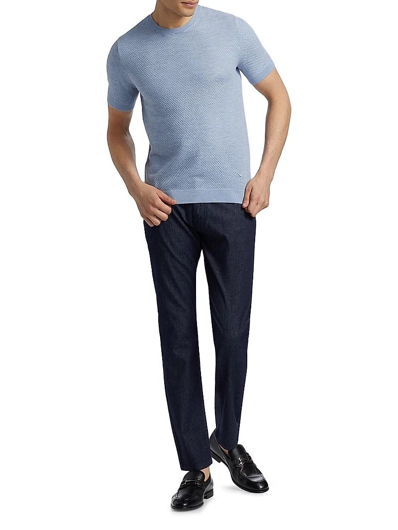 Stretch Cotton Jeans