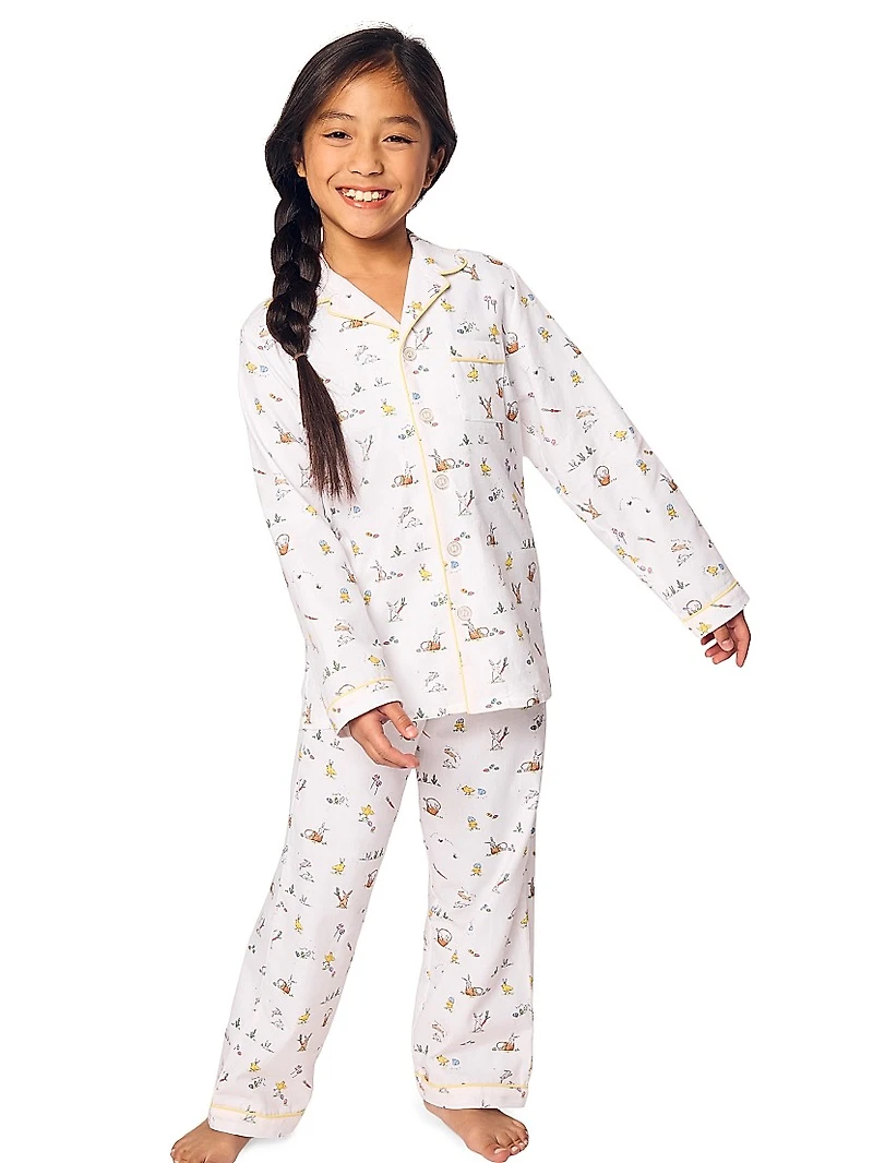 Little Kid's & Kid's Easter Frolic Twill Pajamas