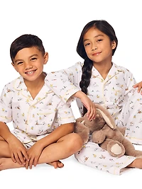 Little Kid's & Kid's Easter Frolic Twill Pajamas