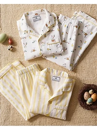 Little Kid's & Kid's Easter Frolic Twill Pajamas