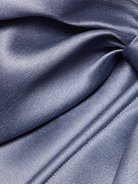 Mikado Off-The-Shoulder Gown