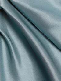 Draped Satin Gown