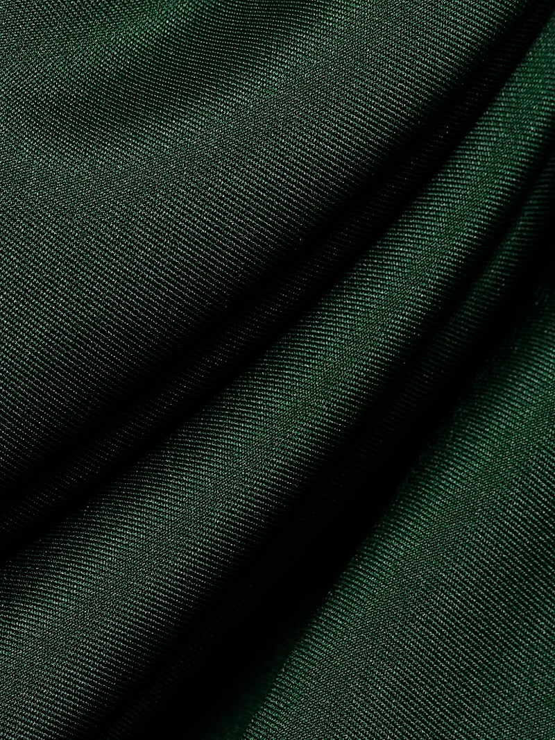 Square Neck Mikado Gown