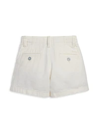 Little Girl's & Cotton Chino Shorts