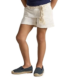 Little Girl's & Cotton Chino Shorts