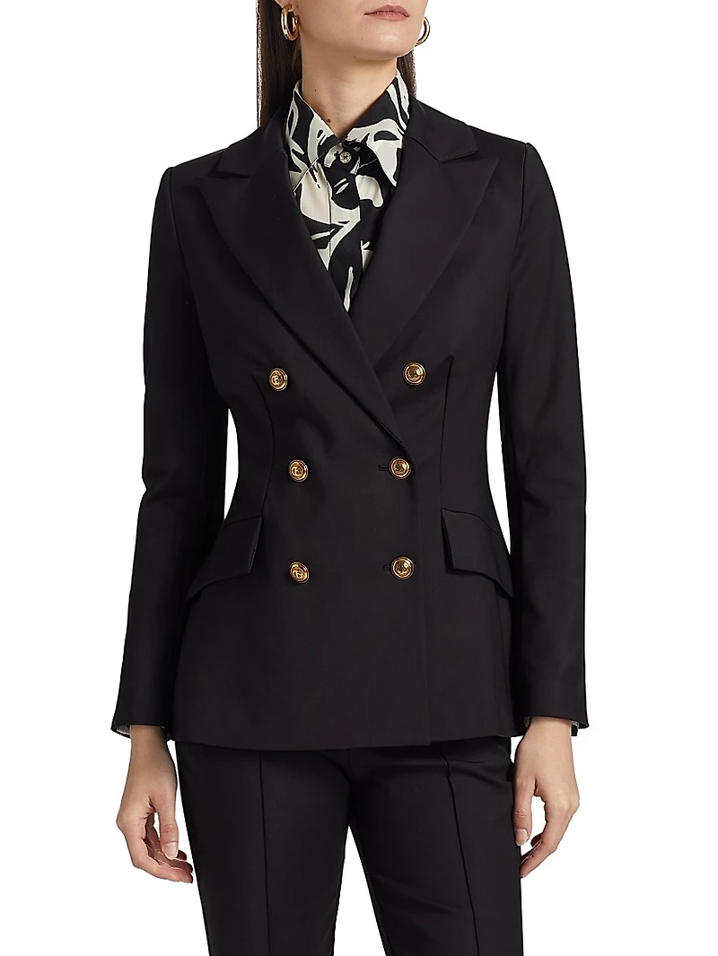 Tobehi Double-Breasted Jacket