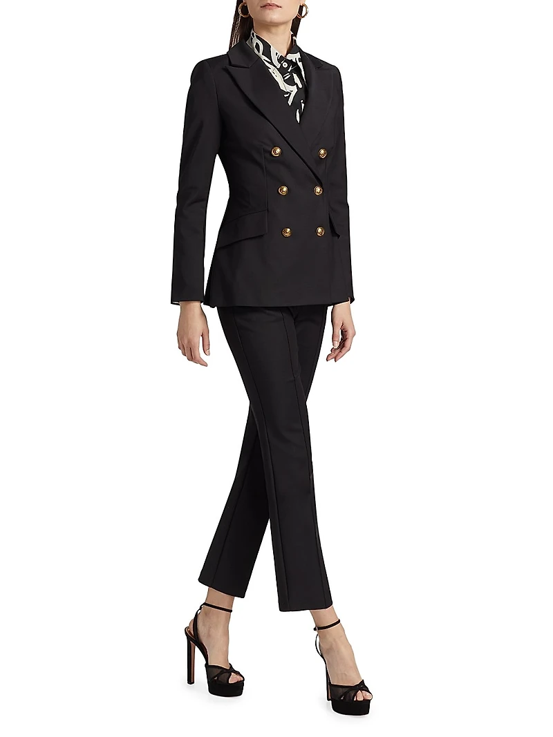 Tobehi Double-Breasted Jacket