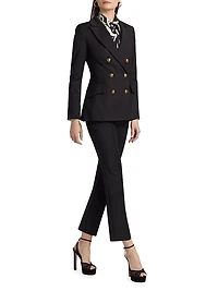 Tobehi Double-Breasted Jacket