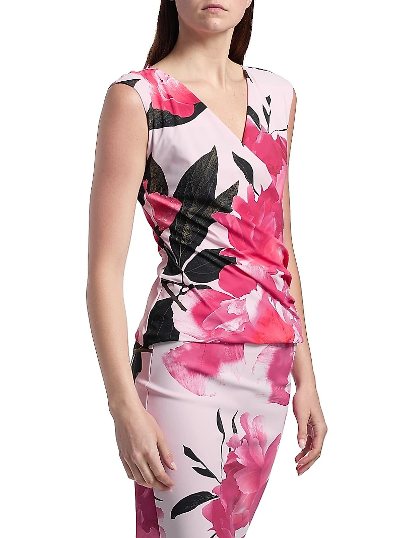 Eliza Floral Sleeveless Top