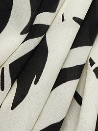 Mirjam Printed Silk Long-Sleeve Top