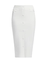 Rivkan Stretch-Jersey Midi-Skirt