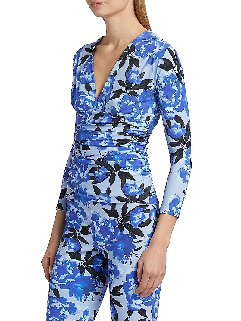 Mensh Floral Jersey Top