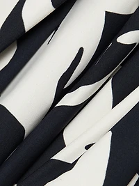 Skyla Printed Jersey Wide-Leg Pants