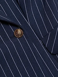 Goldas Pinstriped Double-Breasted Jacket