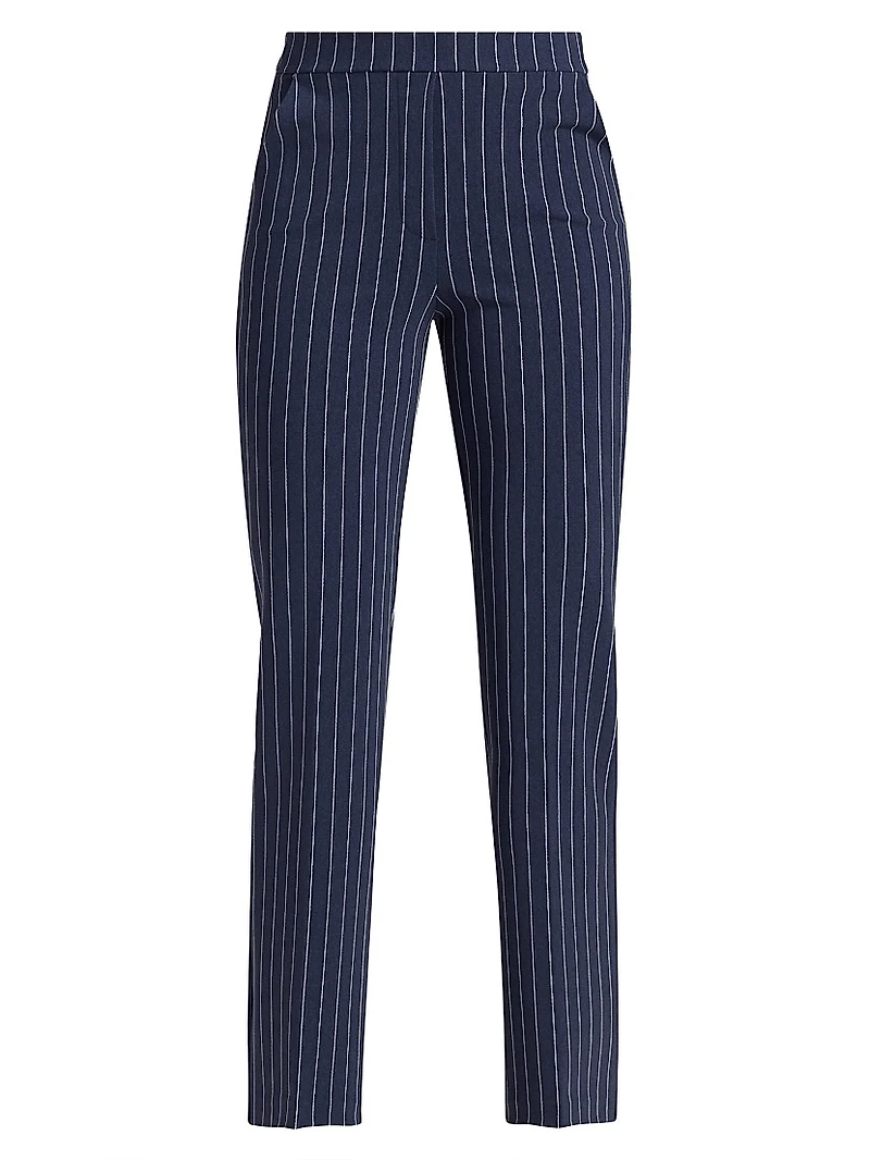 Nuccix Pinstriped Crop Pants
