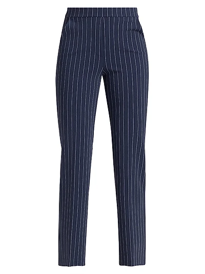 Nuccix Pinstriped Crop Pants
