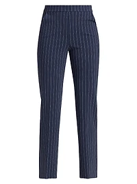 Nuccix Pinstriped Crop Pants