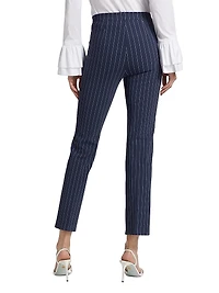 Nuccix Pinstriped Crop Pants