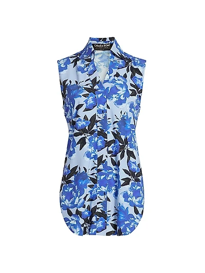 Atena Printed Sleeveless Top
