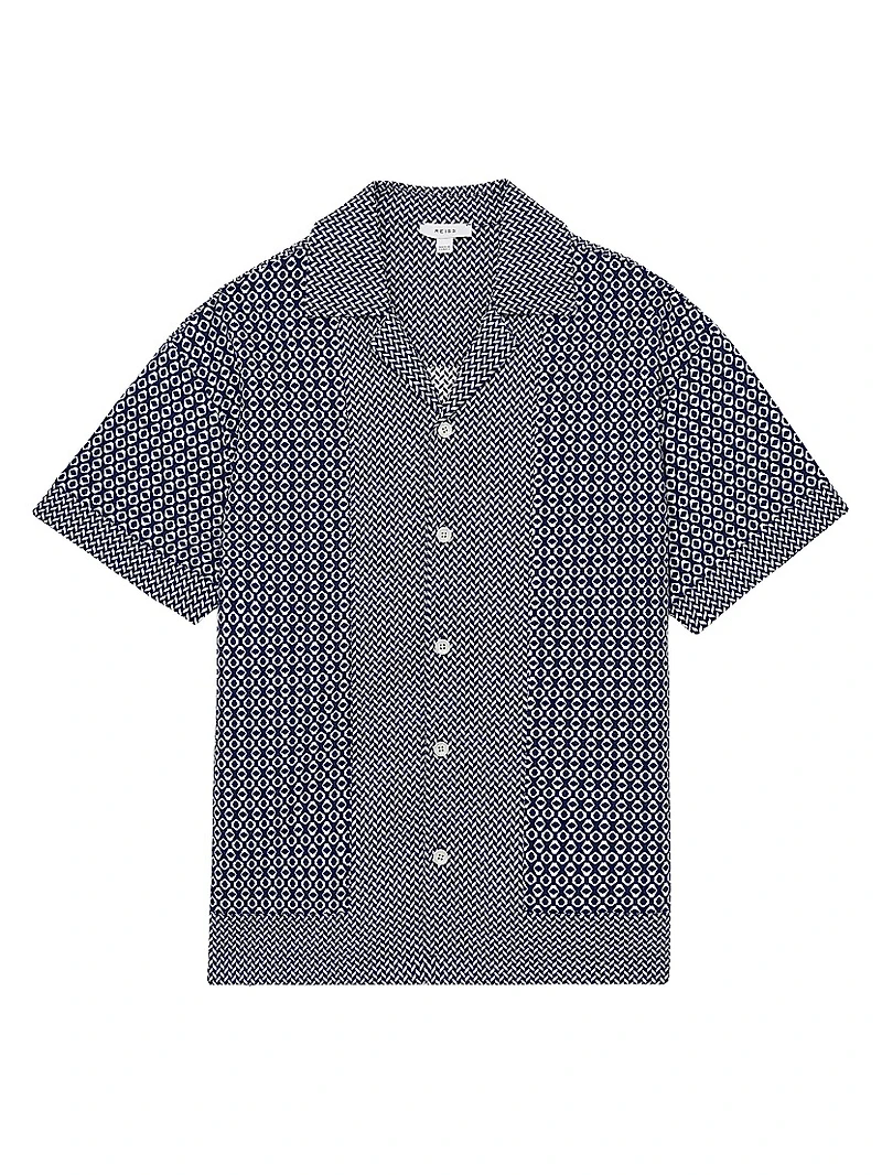 Matisse Geometric Camp Shirt