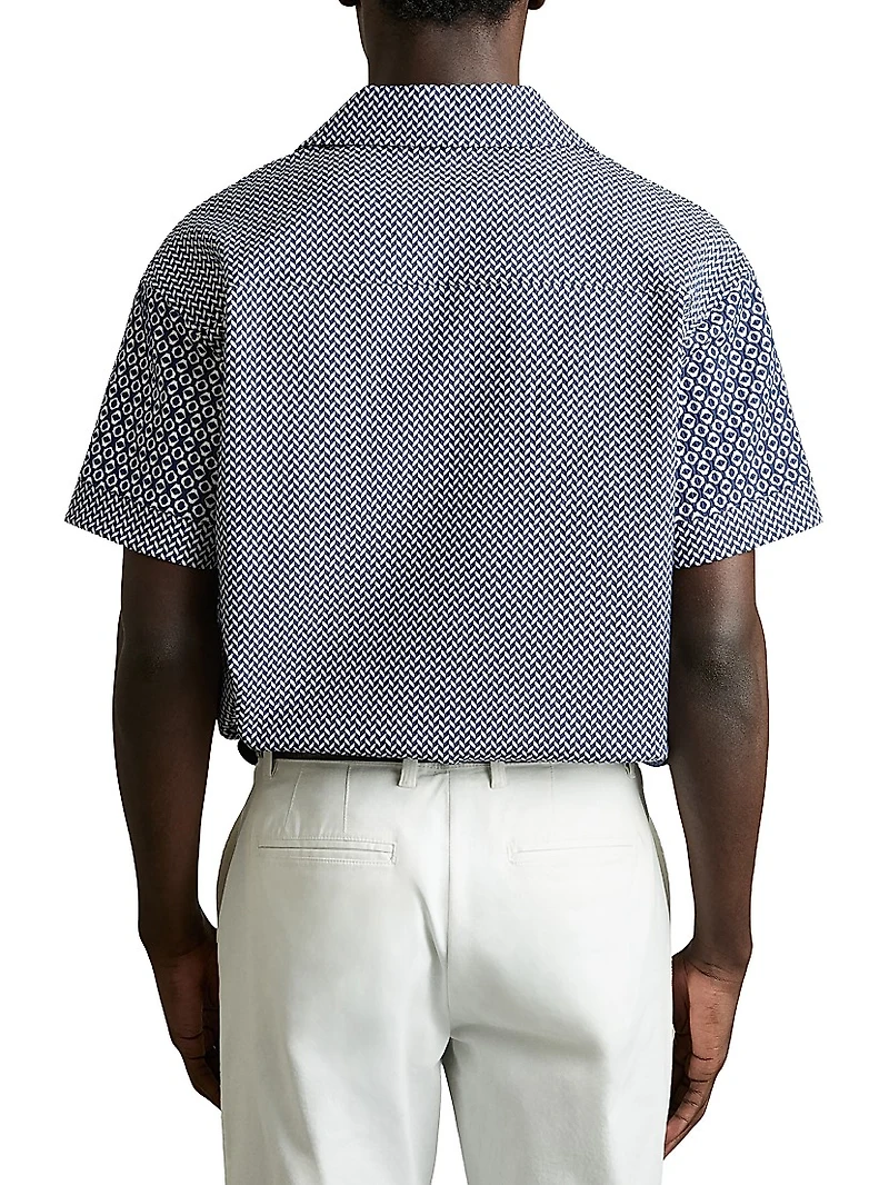 Matisse Geometric Camp Shirt