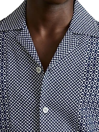 Matisse Geometric Camp Shirt