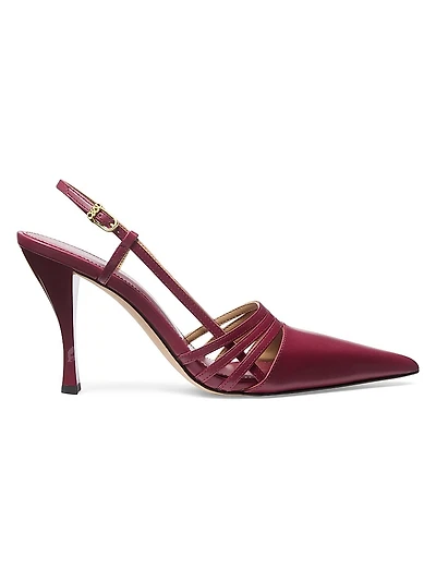 Haisley 90MM Leather Pumps