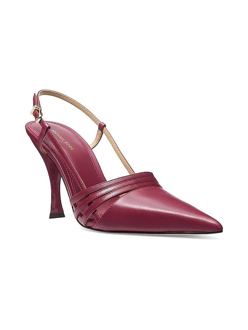 Haisley 90MM Leather Pumps