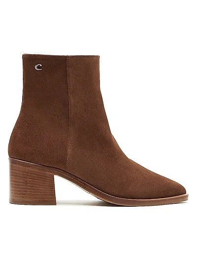 Julieta 65MM Suede Booties