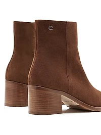 Julieta 65MM Suede Booties