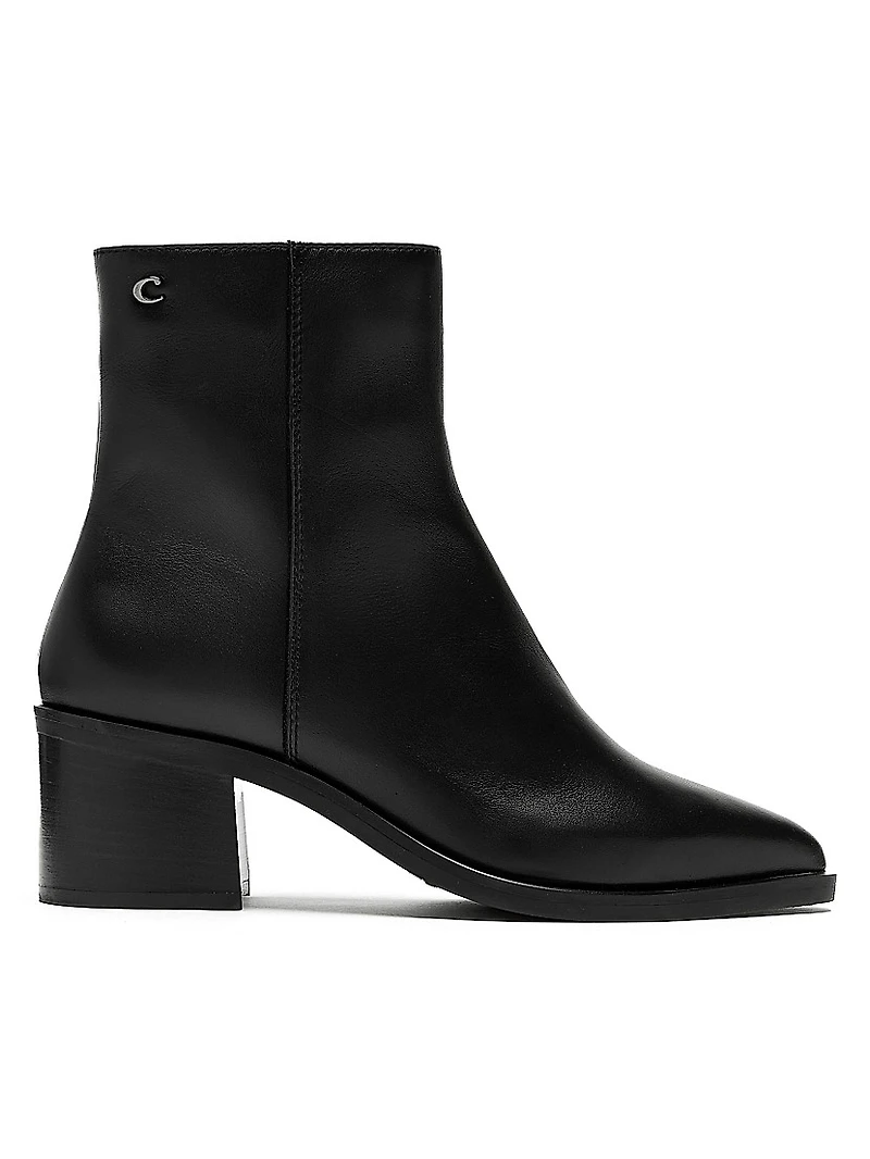 Julieta 65MM Leather Booties