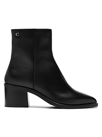 Julieta 65MM Leather Booties